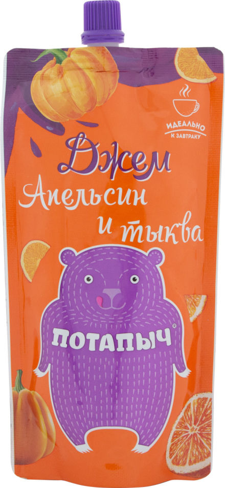 Джем Потапыч Апельсин и тыква 300г