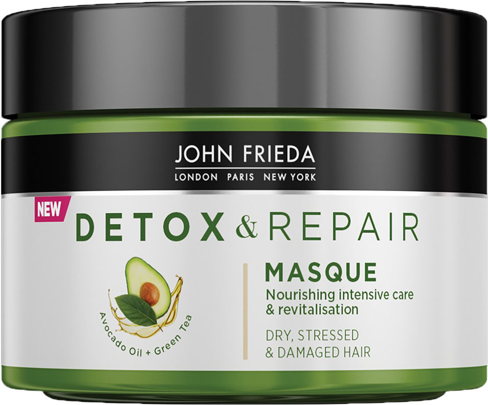 Маска для волос John Frieda Detox&Repair Интенсивное восстановление 250мл