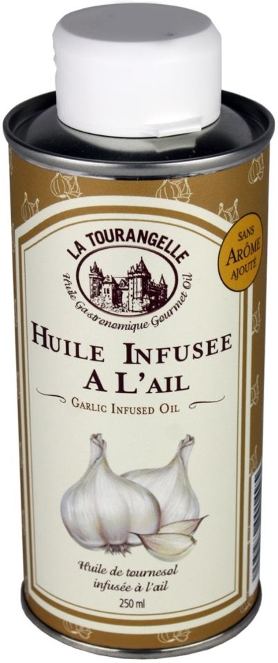 Масло подсолнечное La Tourangelle Garlic Infused Oil с экстрактом чеснока 250мл