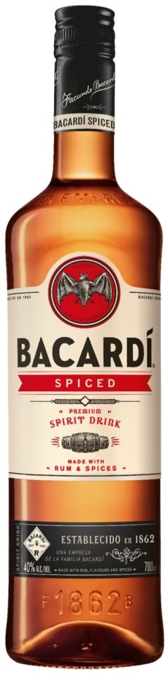 Отзывы о Роме Bacardi Spiced 40% 0.7л Отзывы о Роме Bacardi Spiced 40% 0.7л