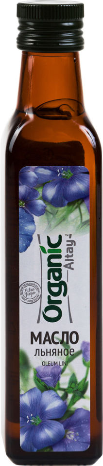 Масло льняное Organic Altay 250мл