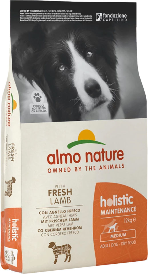 Корм для собак Almo Nature с ягненком 12кг Корм для собак Almo Nature с ягненком 12кг