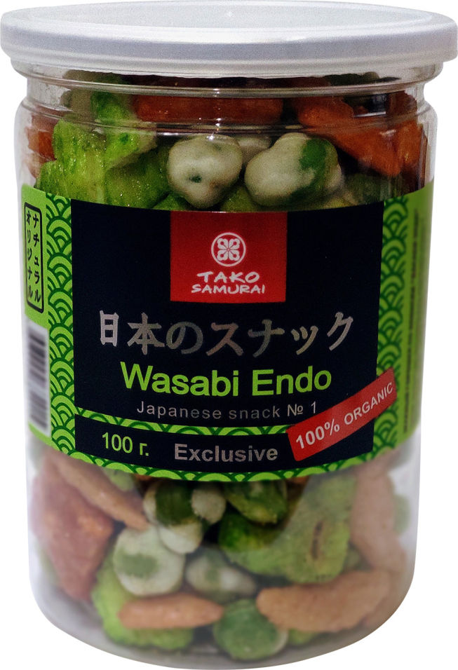 Снеки Tako Samurai Васаби 100г