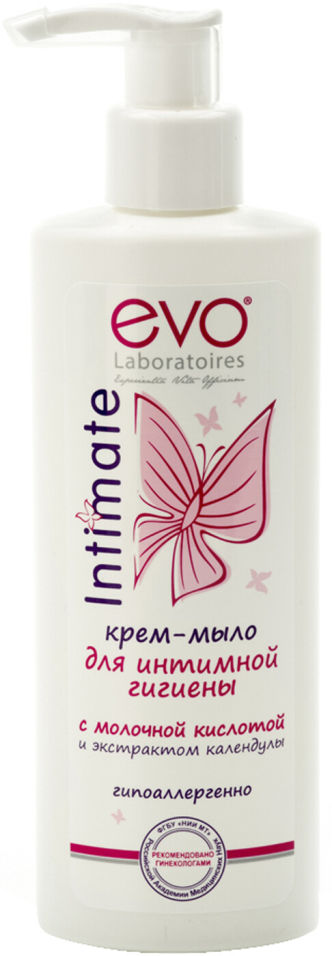 Крем-мыло жидкое Evo Intimate для интимной гигиены 200мл