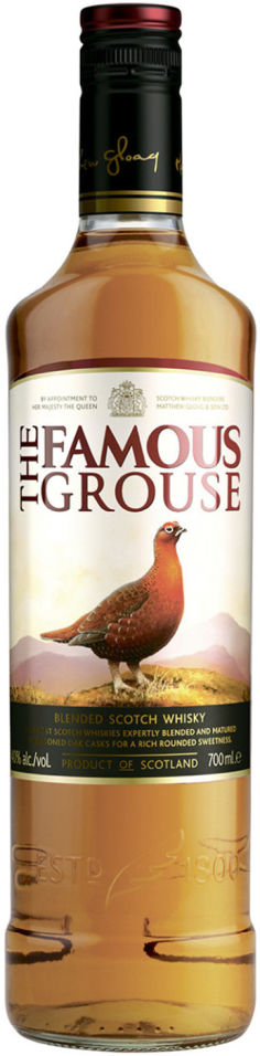 Отзывы о Виски The Famous Grouse Finest 40% 0.7л Отзывы о Виски The Famous Grouse Finest 40% 0.7л