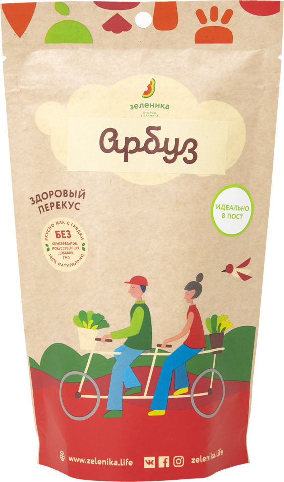 Арбуз Зеленика здоровый арбузный перекус 20г