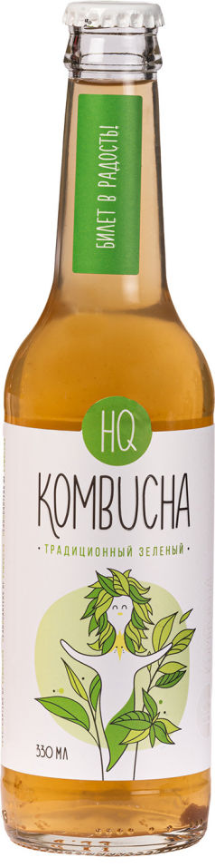 Чай зеленый HQ Kombucha Традиционный 330мл