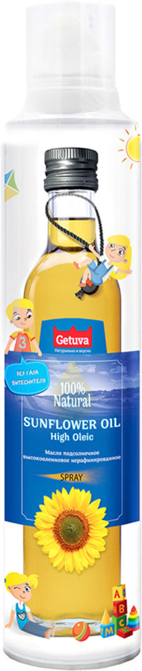 Масло подсолнечное Getuva 250мл