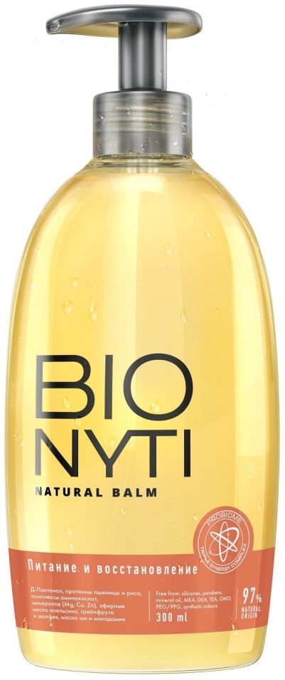Бальзам для волос Bionyti Питание и восстановление 400мл