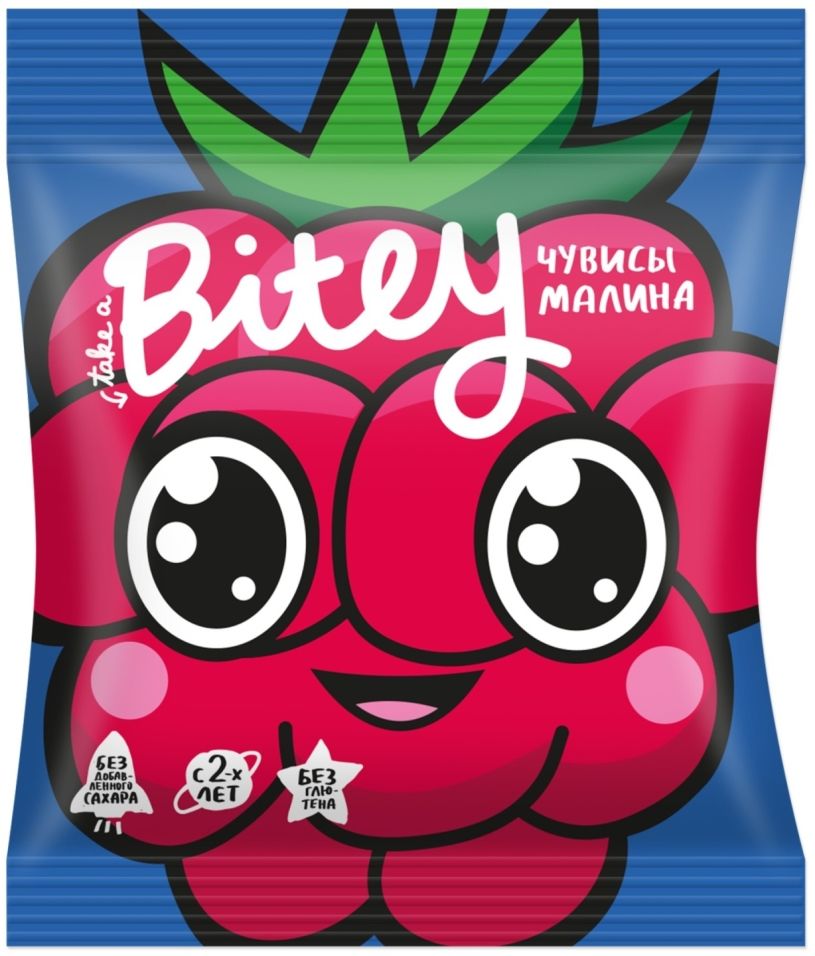 Мармелад Bitey Чувисы Малина 20г