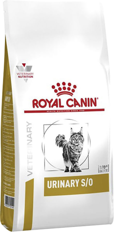Сухой корм для кошек Royal Canin Veterinary Diet Urinary S/O 1.5кг Сухой корм для кошек Royal Canin Veterinary Diet Urinary S/O 1.5кг