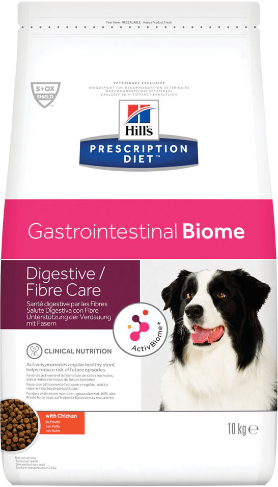 Сухой корм для собак Hills Prescription Diet Gastrointestinal Biome при расстройствах пищеварения с курицей 1.5кг Сухой корм для собак Hills Prescription Diet Gastrointestinal Biome при расстройствах пищеварения с курицей 1.5кг
