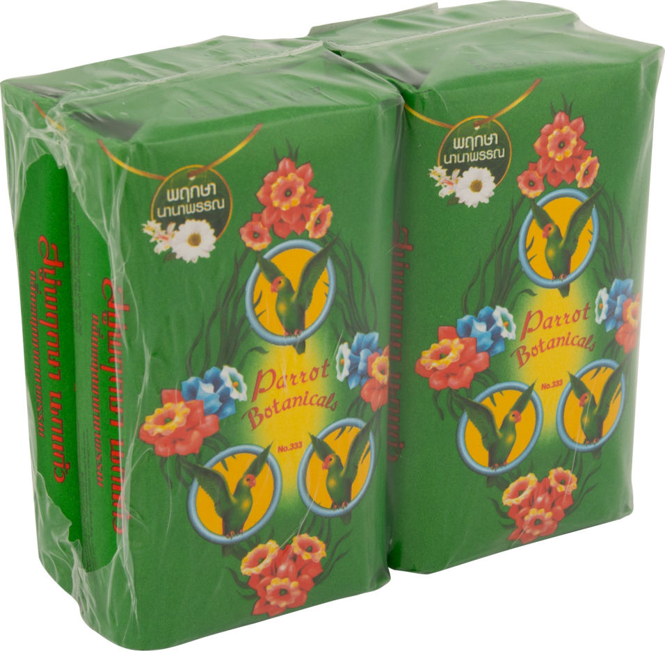 Ботаническое мыло Parrot Botanicals с ароматом трав 4шт*70г