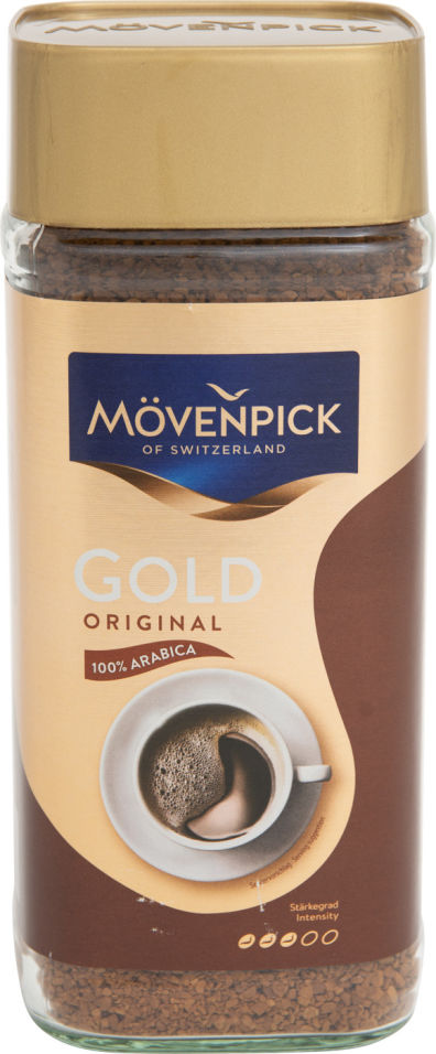 Кофе растворимый Movenpick Gold Original 200г