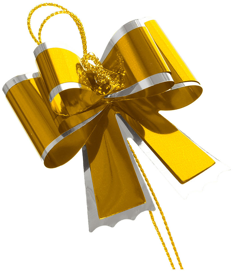 Бант декоративный Magic Pack Затягивающийся для оформления подарков 1*13*10см 2шт