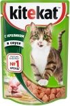 Корм для кошек Kitekat с кроликом в соусе 85г Корм для кошек Kitekat с кроликом в соусе 85г
