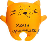 Игрушка мягкая Maxitoys Antistress Кот Целовашка 28см Игрушка мягкая Maxitoys Antistress Кот Целовашка 28см