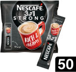 Напиток кофейный Nescafe 3в1 Rich&Creamy Strong 50шт*16г Напиток кофейный Nescafe 3в1 Rich&Creamy Strong 50шт*16г