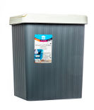 Бак для сортировки мусора Happi Dome с крышкой серый