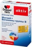 Витамины Doppelherz Магний + Витамины группы В в таб. №30 Витамины Doppelherz Магний + Витамины группы В в таб. №30