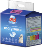 Подгузники для животных Cliny XL 15-30кг 7шт Подгузники для животных Cliny XL 15-30кг 7шт