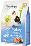 Сухой корм для кошек Profine Light Turkey Индейка курица 2кг Сухой корм для кошек Profine Light Turkey Индейка курица 2кг