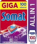 Таблетки для посудомоечных машин Somat All-in-1 100шт Таблетки для посудомоечных машин Somat All-in-1 100шт