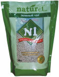 Наполнитель для кошачьего туалета №1 Naturel Зеленый чай 4.5л Наполнитель для кошачьего туалета №1 Naturel Зеленый чай 4.5л