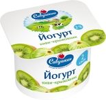 Йогурт Савушкин Двухслойный Киви-Крыжовник 2% 4шт*120г Йогурт Савушкин Двухслойный Киви-Крыжовник 2% 4шт*120г