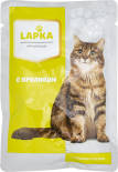 Корм для кошек Lapka с кроликом в соусе 85г Корм для кошек Lapka с кроликом в соусе 85г
