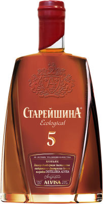Коньяк Старейшина 5 лет 40% 1л