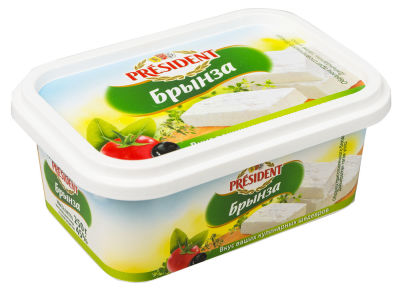 Сыр President Брынза 45% 250г