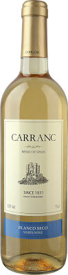 Вино Carranc белое сухое 11% 0.75л