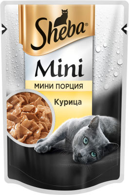 Корм для кошек Sheba c Курицей 50г