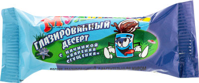 Десерт глазированный Сыркофф Мультяшки с вареной сгущенкой 40г