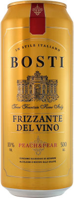 Напиток Bosti Peach&Pear 10% 0.5л