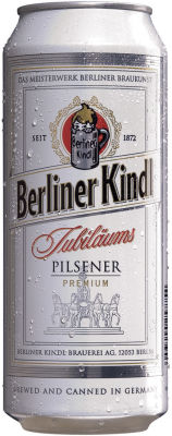 Пиво Berliner Kindl Jubilaums Pilsener 5.1% 0.5л