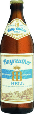 Пиво Bayreuther Hell 4.9% 0.5л
