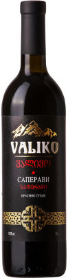 Вино Valiko Саперави красное сухое 11-13% 0.75л