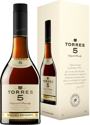 Бренди Torres Solera Reserva 5 y.o. 38% 0.7л п/у
