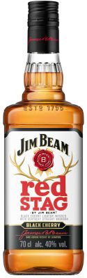 Виски Jim Beam Red Stag Black Cherry 40% 0.7л