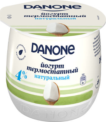 Йогурт Danone Термостатный 4% 160г