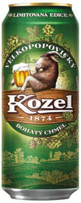 Пиво Velkopopovicky Kozel Bohaty Chmel 4.7% 0.45л