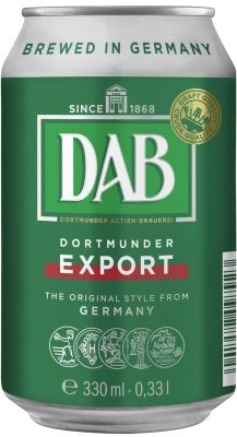 Пиво DAB 5% 0.33л