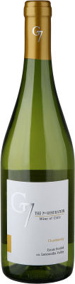 Вино G7 Chardonnay белое сухое 9.1-15% 0.75л