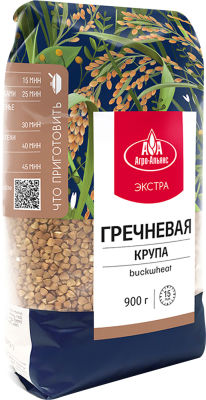 Гречка Агро-Альянс Элитная Экстра 900г