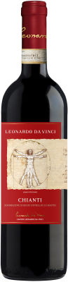 Вино Leonardo Chianti красное сухое 13% 0.75л