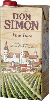 Вино Don Simon красное сухое 11% 1л