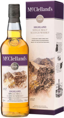 Виски McClellands Highland 40% 0.7л п/у