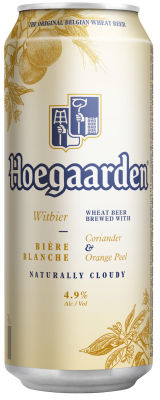Пиво Hoegaarden белое 4.9% 0.45л